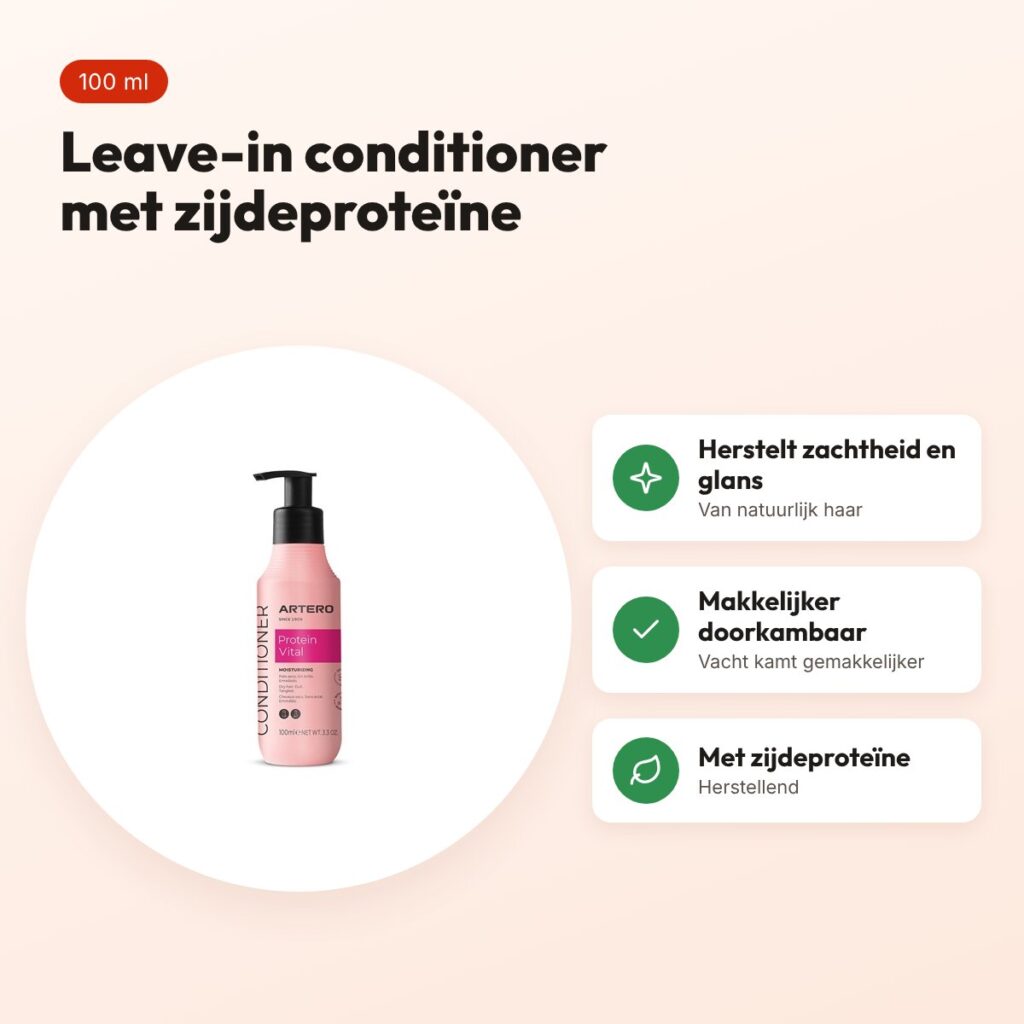 Artero Protein Vital leave-in conditioner 100 ml – zijde proteïne – voordelen