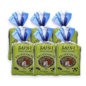 Barn-I kruidenhooi korenbloem en berkenblad 6 x 500 g – verpakking