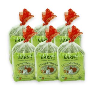 Barn-I kruidenhooi rozenbottel en munt 6 x 500 g – verpakking