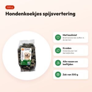 BF Petfood 3 in 1 hondenmineralenkoekjes kruiden 500 g – voordelen