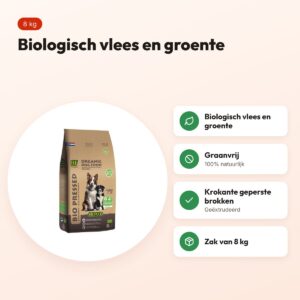 BF Petfood Organic hondenvoer Bio Chicken 8 kg – kip, graanvrij – voordelen