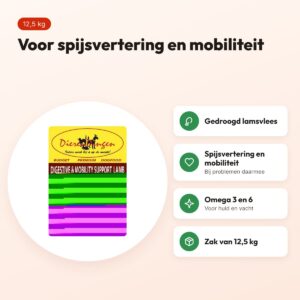Budget Premium hondenvoer Digestive & Mobility Support Lamb 12,5 kg – voordelen
