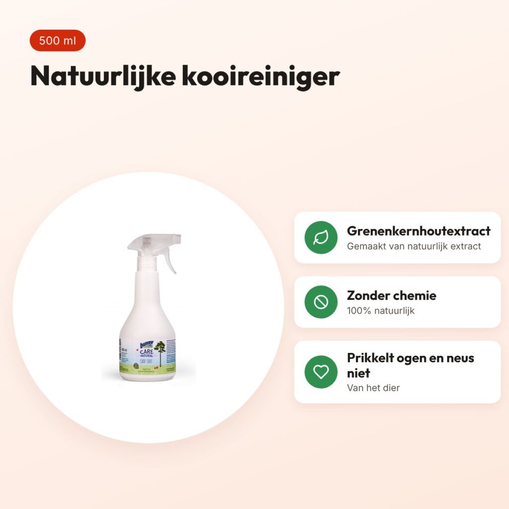 Bunny Nature Care Natural kooireiniger 500 ml – grenenkernhoutextract – voordelen