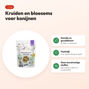 Bunny Nature Konijnendroom Special Edition Harmony 1,5 kg – voordelen