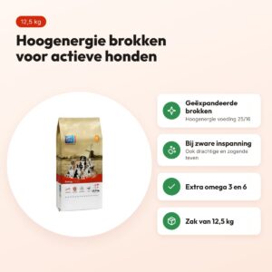 CaroCroc hondenvoer Energy 25/16 12,5 kg – voor zware inspanning – voordelen