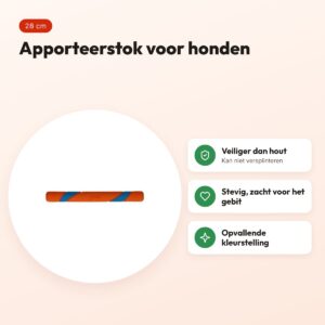 Chuckit Ultra Fetch Stick 28 cm – apporteerstok voor honden – voordelen