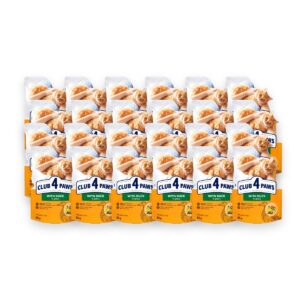 Club 4 Paws kattenvoer Premium Adult eend in jus 24 x 85 g – pouch