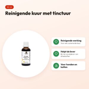 De Groene Os Drainage Compositum 50 ml – hond en kat – voordelen