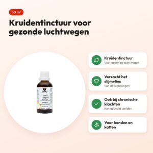 De Groene Os Salvia Complex 50 ml – luchtwegen, hond en kat – voordelen