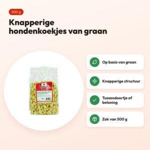 Dog Treatz Mini Animal Cookies 500 g – knapperige hondenkoekjes – voordelen