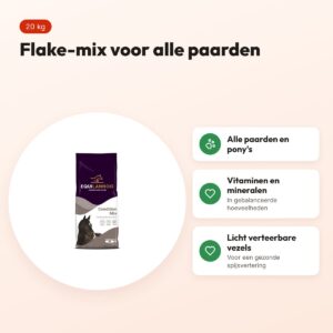 Equilannoo paardenvoer Condition Mix 20 kg – flake-mix – voordelen