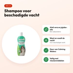 Espree hondenshampoo Silky Show 355 ml – aloë vera en jojoba-olie – voordelen
