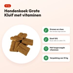 Excellent Duo Koek Grote Kluif 10 kg – hondenkoek – voordelen