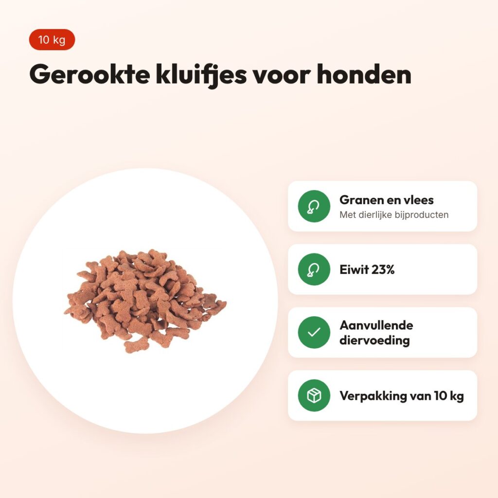 Excellent gerookte kluifjes 10 kg – hondenkoekjes – voordelen