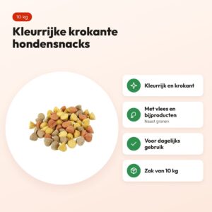 Excellent Jack Jacker Rollies Mix 10 kg – krokante hondensnacks – voordelen