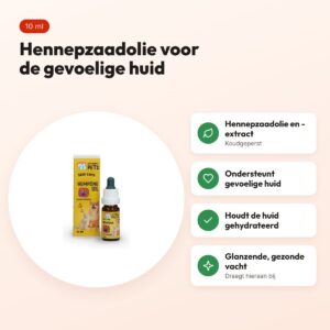 Excellent Pets Hempone Oil CBD-olie 10 ml – voor honden en katten – voordelen