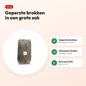 Excellent Pressed hondenvoer 20 kg – geperst voer voor volwassen honden – voordelen