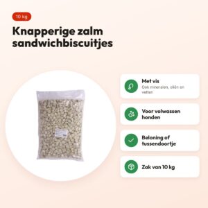 Excellent zalm sandwiches 10 kg – knapperige biscuitjes – voordelen