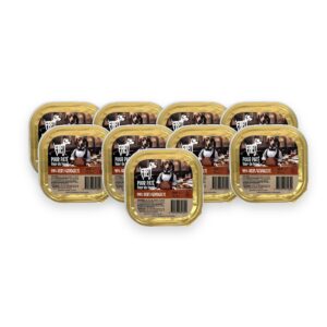 Freds hondenpaté puur hert en gevogelte 9 x 300 g – graanvrij