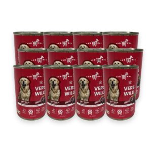 Freds hondenvoer blik vers wild 12 x 400 g – natvoer