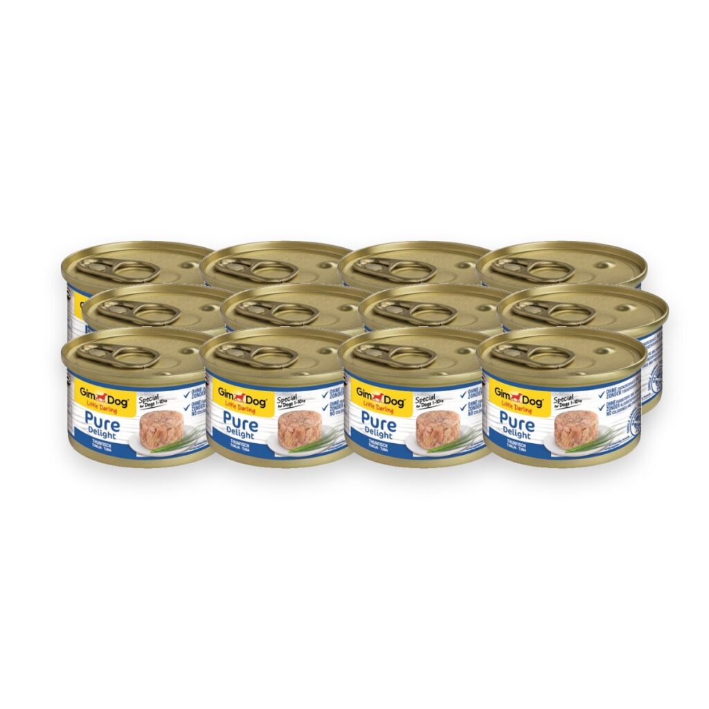 Gimdog Little Darling Pure Delight natvoer tonijn 12 x 85 g
