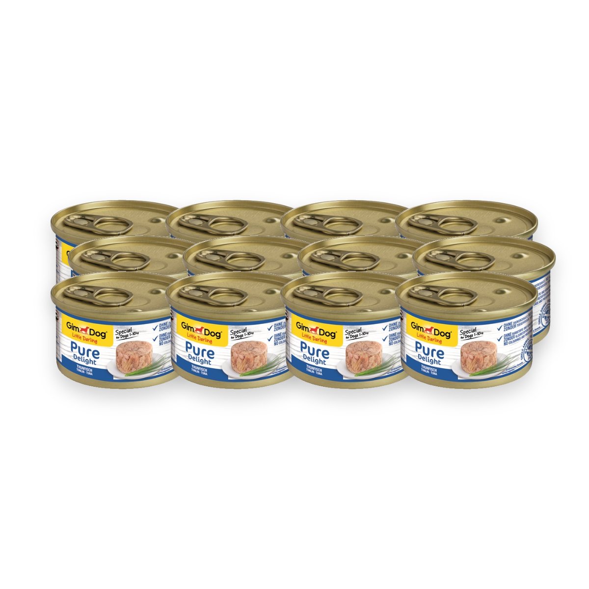 Gimdog Little Darling Pure Delight natvoer tonijn 12 x 85 g