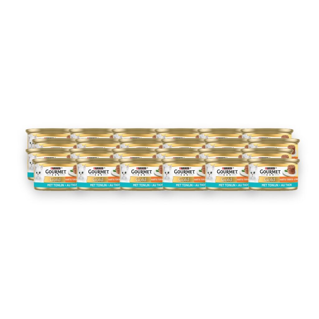 Gourmet Gold kattenvoer Hartig Torentje met tonijn 24 x 85 g
