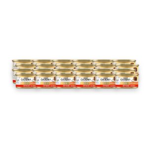 Gourmet Gold kattenvoer Hartig Torentje rund 24 x 85 g – verpakking