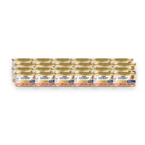Gourmet Gold kattenvoer mousse zalm 24 x 85 g