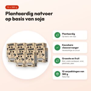 Henart Plantz Garden Goodness hondenvoer kipachtige chunks 10 x 380 g – voordelen
