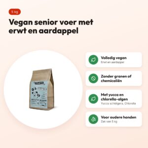 Henart Vegan hondenvoer Senior erwt en aardappel 5 kg – voordelen