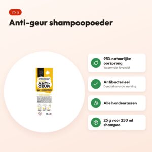 Hery shampoopoeder anti-geur lavendel 25 g – voordelen