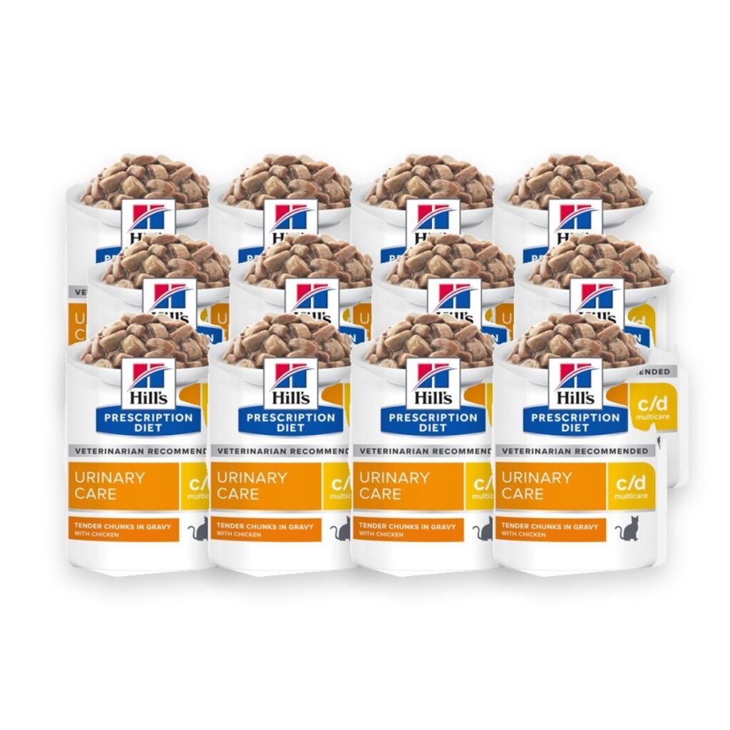 Hill's Prescription Diet c/d Multicare Feline kip 12 x 85 g – urinewegen