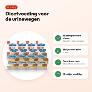 Hill's Prescription Diet c/d Multicare Feline zalm 12 x 85 g – voordelen