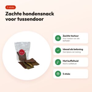 I Am Big Five hondensnack 5 stuks – zachte textuur – voordelen