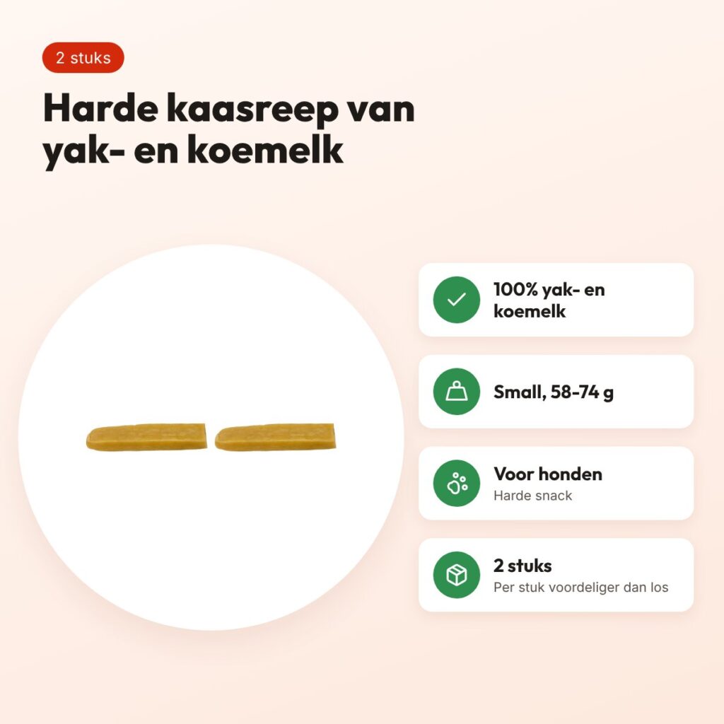 I Am yakkaas small 58-74 g – harde hondensnack, multipack 2 stuks – voordelen