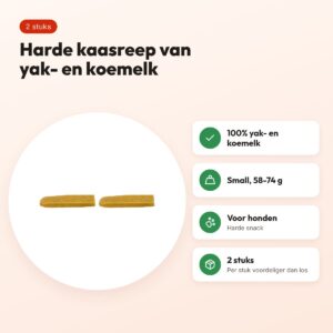 I Am yakkaas small 58-74 g – harde hondensnack, multipack 2 stuks – voordelen