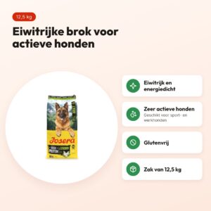 Josera hondenvoer High Protein Adult Chicken 12,5 kg – eiwitrijk – voordelen
