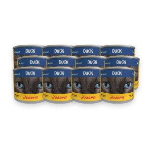 Josera kattenvoer Duck Cat Wet 12 x 85 g – graanvrij met eend – verpakking