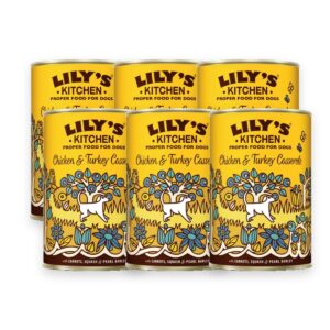 Lily's Kitchen hondenvoer Chicken/Turkey Casserole 6 x 400 g – graanvrij