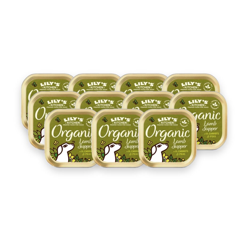 Lily's Kitchen hondenvoer Organic Lamb Supper 11 x 150 g – natvoer