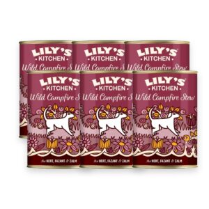 Lily's Kitchen hondenvoer Wild Campfire Stew 6 x 400 g – hert, fazant, zalm