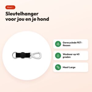 Morso sleutelhanger Key Cord Gerecycled Pureness zwart L – voordelen