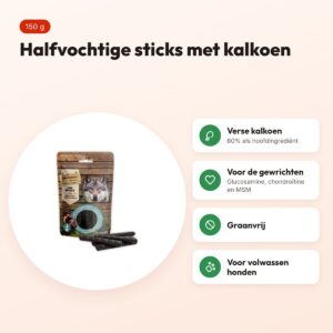 Natural Greatness Joint Support semi-moist sticks 150 g – gewrichtssteun – voordelen