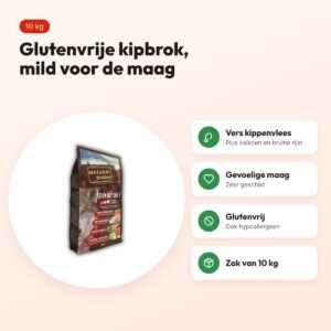 Natural Woodland hondenvoer Country Diet 10 kg – kip, glutenvrij – voordelen