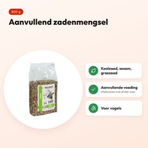 Onkruidzaad 900 g – aanvullend zadenmengsel voor vogels – voordelen