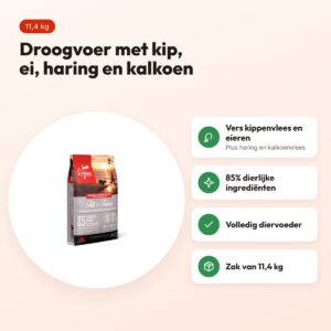 Orijen hondenvoer Whole Prey Fit & Trim 11,4 kg – voordelen
