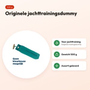 Pet-Towel jachtdummy 500 g – trainingsdummy, assorti – voordelen