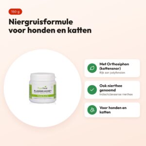Phytotreat Bladder-Kidney niergruisformule 150 g – voor honden en katten – voordelen