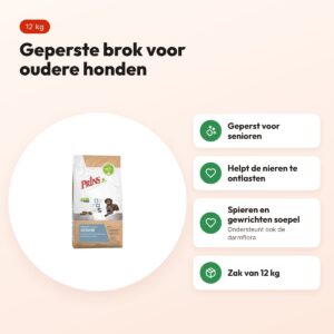 Prins hondenvoer Procare Senior 12 kg – geperst – voordelen